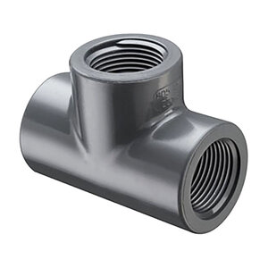 Tee Sch 80 PVC 2 in. Fpt
