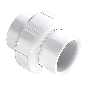 Union Sch 40 PVC 4 in. Socket w/ Buna-N O-Ring Seal