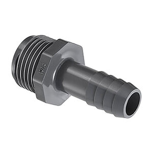 3/4 in. x 1/2 in. PVC Insert Male Adapter