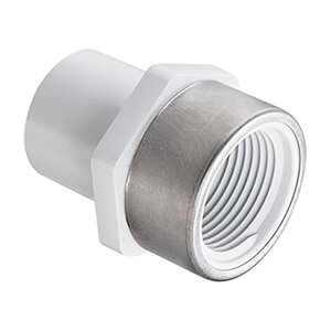 3/4 PVC Spigot Adapter Spg X Fpt SCH 40 Sprs