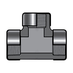 Spears 1-1/2 in. PVC Tee Sch 80 SR/FPT