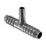 1 in. x 3/8 in. Spiral Barb Tee Insert Poly Fitting