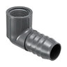 3/4 in. x 1/2 in. 90 Degree Red Elbow Ins X Fpt Poly Fitting