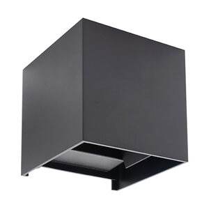Striker Black Up Down Light Adj. Beam 6W 3000K 90 Lumen LED