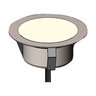 Striker Stainless Steel In-Ground Paver Marker 0.5W 3000K LED