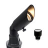 STRIKER MINI MR8 ACCENT SOLID BRASS GUN METAL BLACK INCLUDES 1W 30DEG 80LM 2700K LED