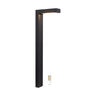 STRIKER MODERN PATH LIGHT G4 BI-PIN SOLID BRASS GUN METAL BLACK INCLUDES 3W OMNI DIRECTIONAL BI-PIN 300LM 3000K LED
