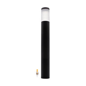 STRIKER FAROXL PATH 2W LED 2700K 12V AC IP65 72" 18/2 AWG BLACK ALUMINUM FINISH 5 YEAR WARRANTY