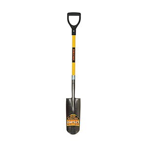 Structron S700 SpringFlex 14 in. Drain Spade Shovel 29 in. Fiberglass Handle D-Grip