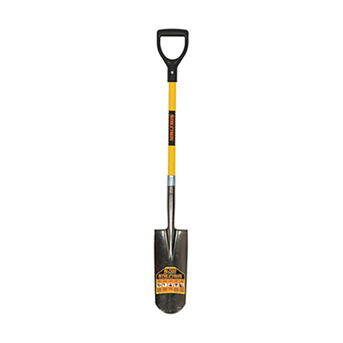 Structron S700 SpringFlex 14 in. Drain Spade Shovel 29 in. Fiberglass ...