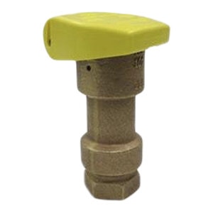 Superior 1 NPT Single Slot Steel Lid Quick Coupling Valve Buckner