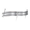 Surefoot Rock Star Aluminum Landscape Edging 1/8 in. x 4 in. x 8 ft.