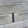 Surefoot Wall Drain Black 8 in. x 1-3/4 in. x 14 in.
