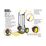 TX800TM Hand Truck w/ Twin Handle & Extension