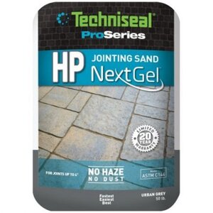 Techniseal HP NextGel Polymeric Sand Urban Gray 50 lb. Bag (56 bags/pallet)