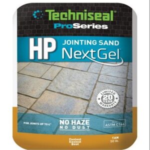 Techniseal HP NextGel Polymeric Sand Tan 50 lb. Bag (56 bags/pallet)