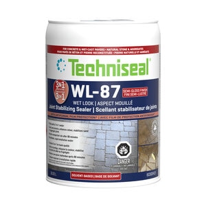 Techniseal ProSeries Wet Look Paver Protector Semi Gloss Finish (WL-87) 18.93L