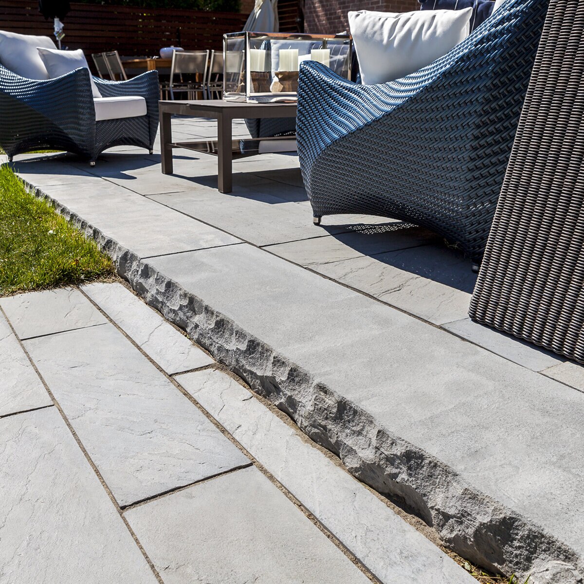 Techo-Bloc York Step Riviera Limestone 60 in. x 15 in. (2 pc./pallet ...