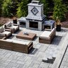 Techo-Bloc Blu 60 Slab Slate Shale Grey 60 mm (116.82 sq. ft./pallet) (10.62 sq. ft. / layer)