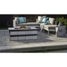 Techo-Bloc Raffinato Fire Pit Greyed Nickel