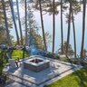 Techo-Bloc Firepit Raffinato/ Brandon Rectangular Push Button Ignition (HPC)
