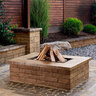 Techo-Bloc Brandon Fire Pit Rectangle Shale Grey 90 mm (sold as kit)