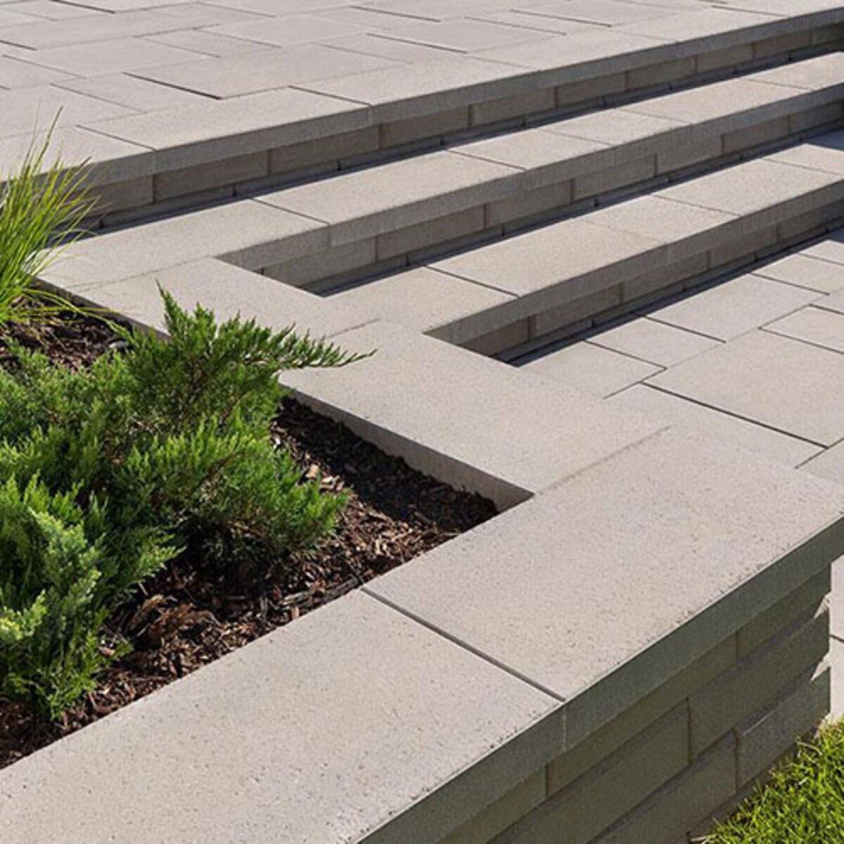 Techo-Bloc Raffinato HD2 Wall Cap Double-Sided Smooth Beige Cream 14 in ...