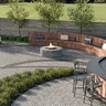 Techo-Bloc Valencia Fire Pit Shale Grey (80 pc./pallet)