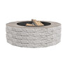Techo-Bloc Valencia Fire Pit Champlain Grey (80 pc./pallet)