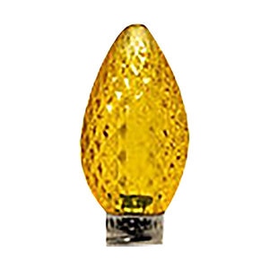 C7 Bulb LED Yellow Retro 3 Diodes Dimmable