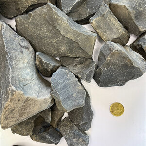 Bulk Rundle Rock 50 - 100 mm (per cu. yd.)
