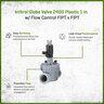 Irritrol Globe Valve 1 in. w/ Flow Control NPT Threaded
