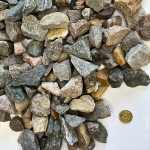 Bulk Cyprus Rainbow Rock 40 mm (per cu. yd.)