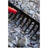 True Temper Razor-Back Level Head Rake 16 Tine Steel Head 60 in. Wood Handle