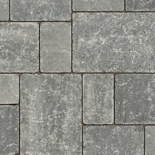 Unilock Brussels Block Paver Half Stone Limestone 7 cm (99.79 sq