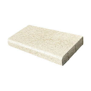 Unilock Umbriano Coping Bullnose 14 in. x 24 in. Summer Wheat 6 cm (24 pc./pallet)