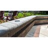 Unilock Brussels Fullnose Coping Midnight Charcoal 6 in. x 12 in. 7 cm (96 ln. ft./pallet)(0.5 ln. ft./ pc)