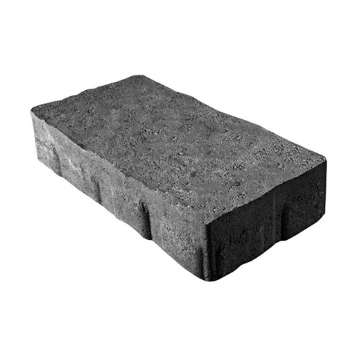 U-96 sp ① Unilock Windermere Smooth Paver Midnight 7 in. x 14 in. 7 cm