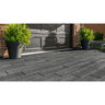 Unilock Series Paver Black Granite 8 in. x 8 in. 7 cm (82.67 sq. ft./pallet)