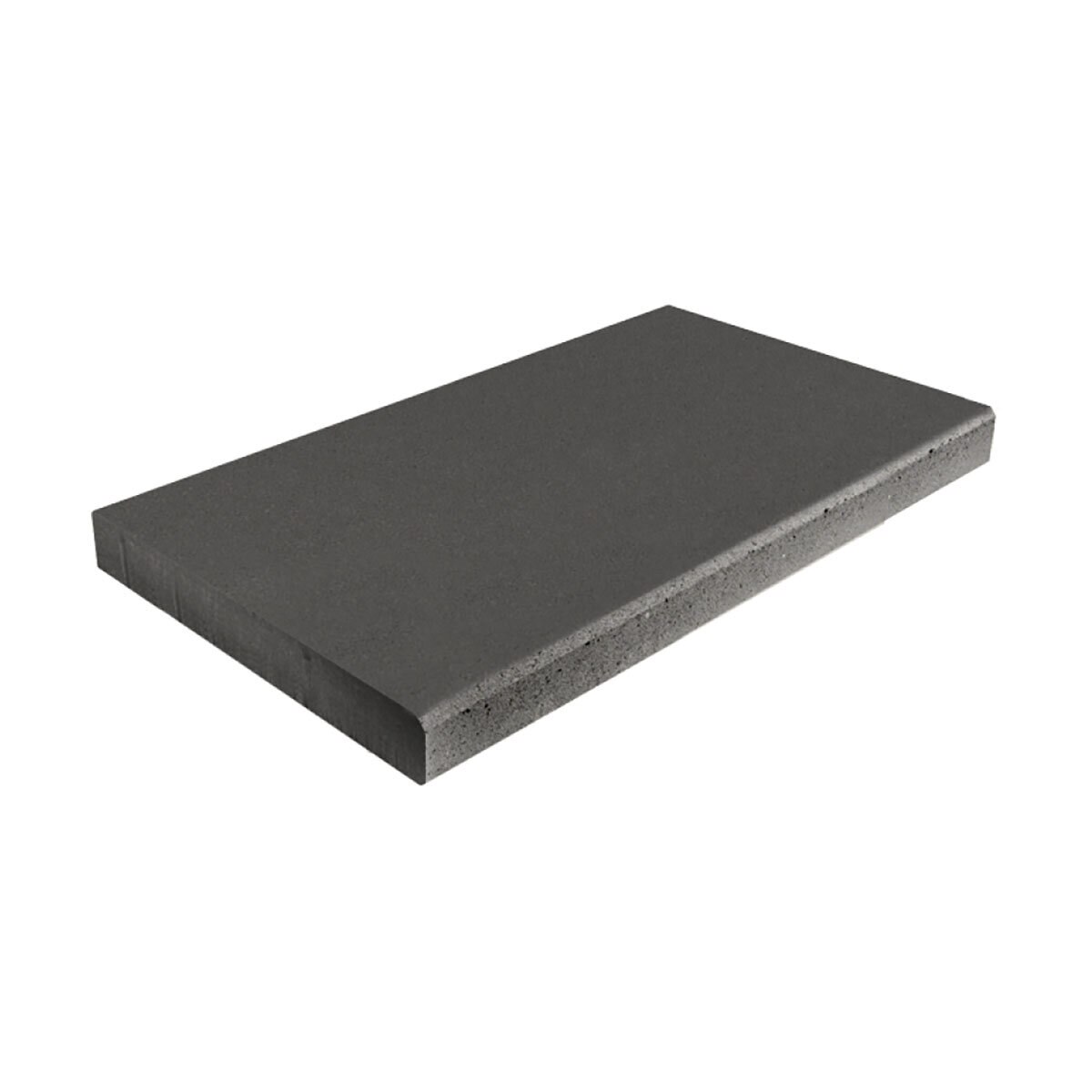Unilock Beacon Hill Coping Chamfered 23-5/8 in. x 14 in. Dark Charcoal ...