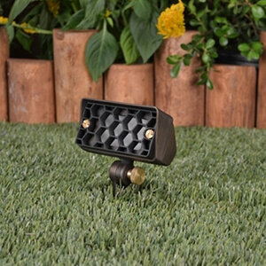 Unique Stellar Up Light Weathered Brass No Lamp