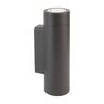 WAC Lighting Aluminum Wall Cylinder 6.5 in. Black Finish LED 2700K - 3000K - 4000K 