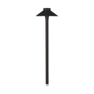WAC ALUMINUM TIKI PATH LIGHT BLACK FINISH 6.5W 2700K LED