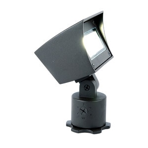 WAC Landscape Flood LED 27k Black