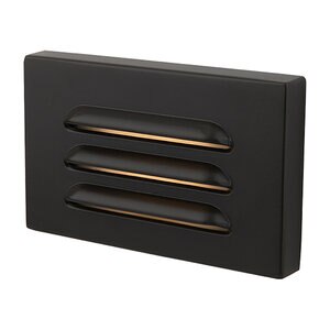 WAC Brass Surface Mounted Step Light 4W 3000K LED 5 in. Bronze Finish