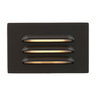 WAC Brass Surface Mounted Step Light 4W 3000K LED 5 in. Bronze Finish