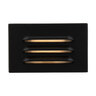 WAC Aluminum Surface Mounted Step Light 4W 2700K LED 5 in. Black Finish