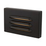 WAC Brass Surface Mounted Step Light 4W 3000K LED 5 in. Bronze Finish