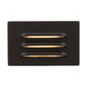 WAC Brass Surface Mounted Step Light 4W 3000K LED 5 in. Bronze Finish