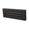WAC Aluminum Surface Mounted Step Light 4W 3000K LED 9 in. Black Finish